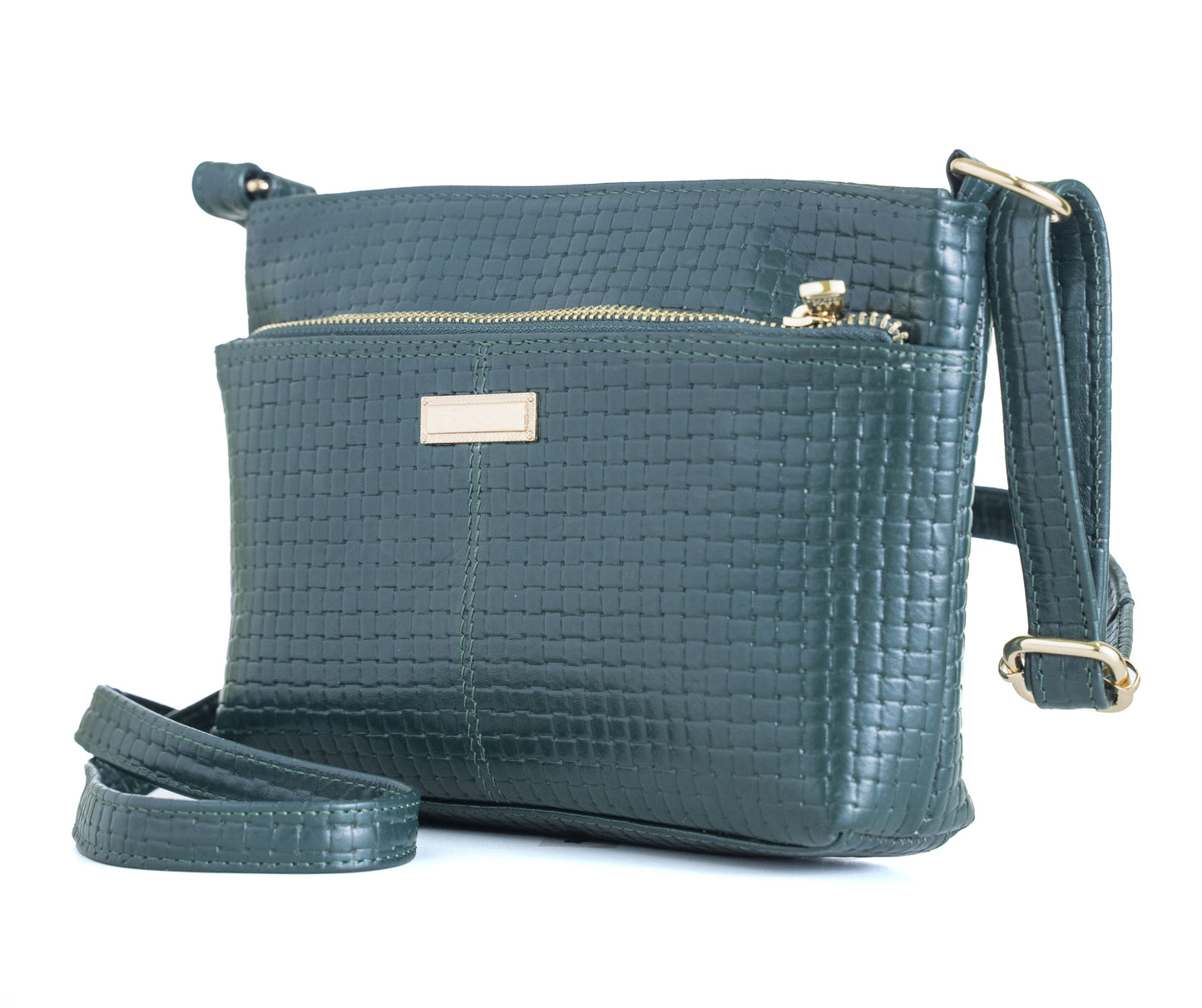 Green Hide Vrisa Leather Ladies Sling Bag