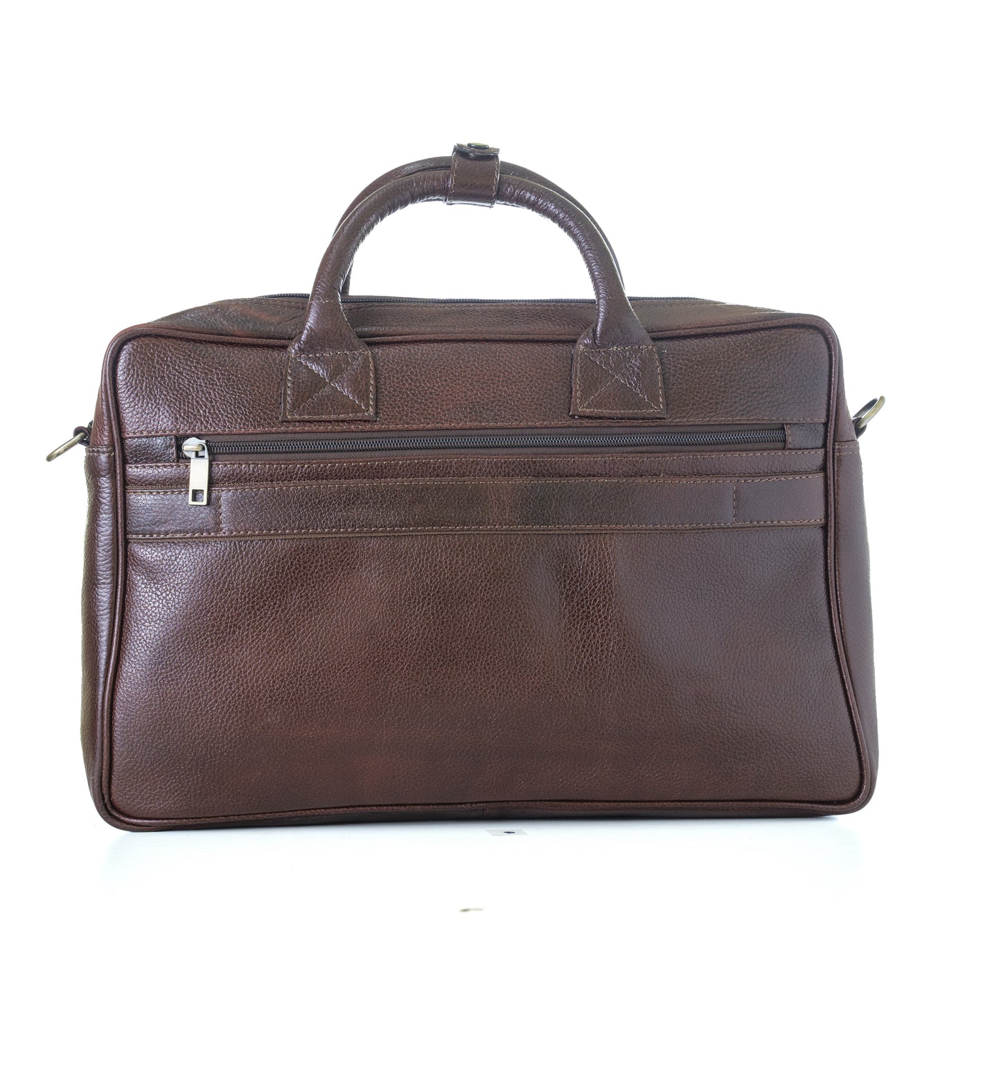 Green Hide Verve Leather Laptop Bag