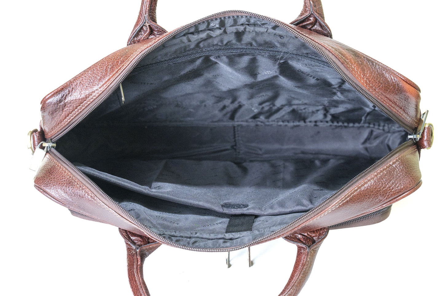 Green Hide Verve Leather Laptop Bag