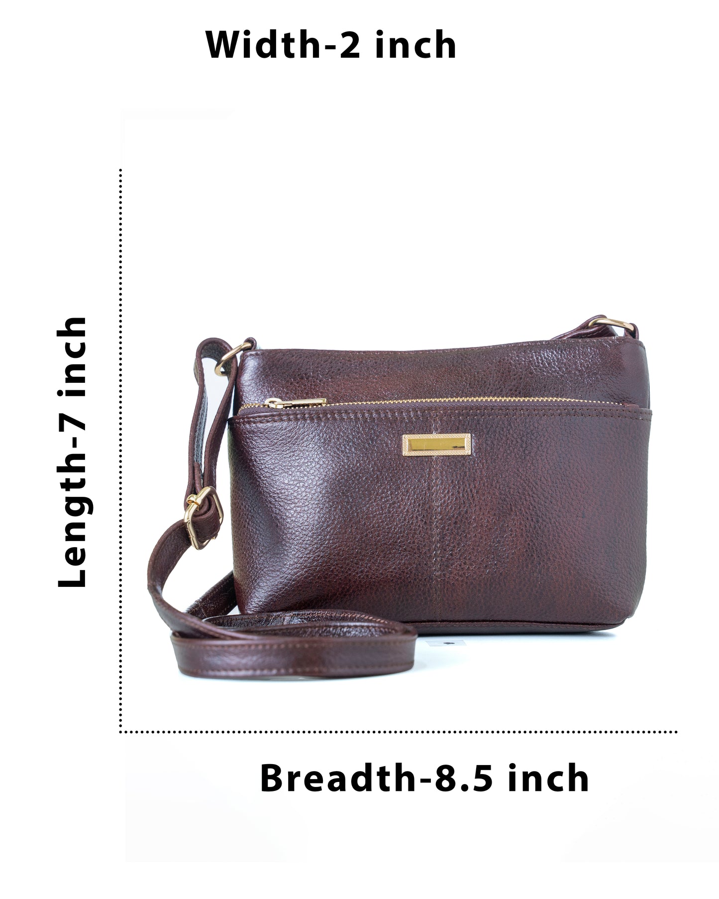 Green Hide Vrisa Leather Ladies Sling Bag