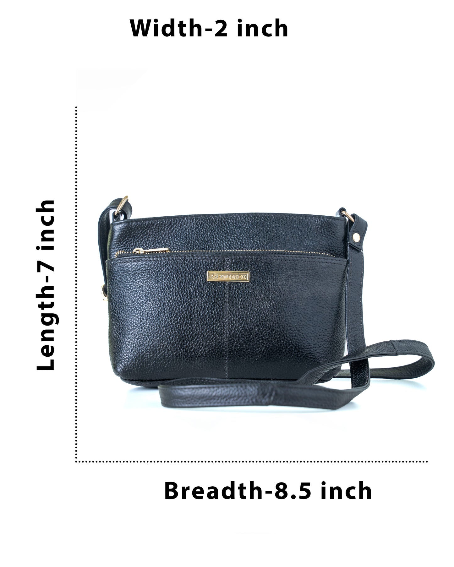 Green Hide Vrisa Leather Ladies Sling Bag