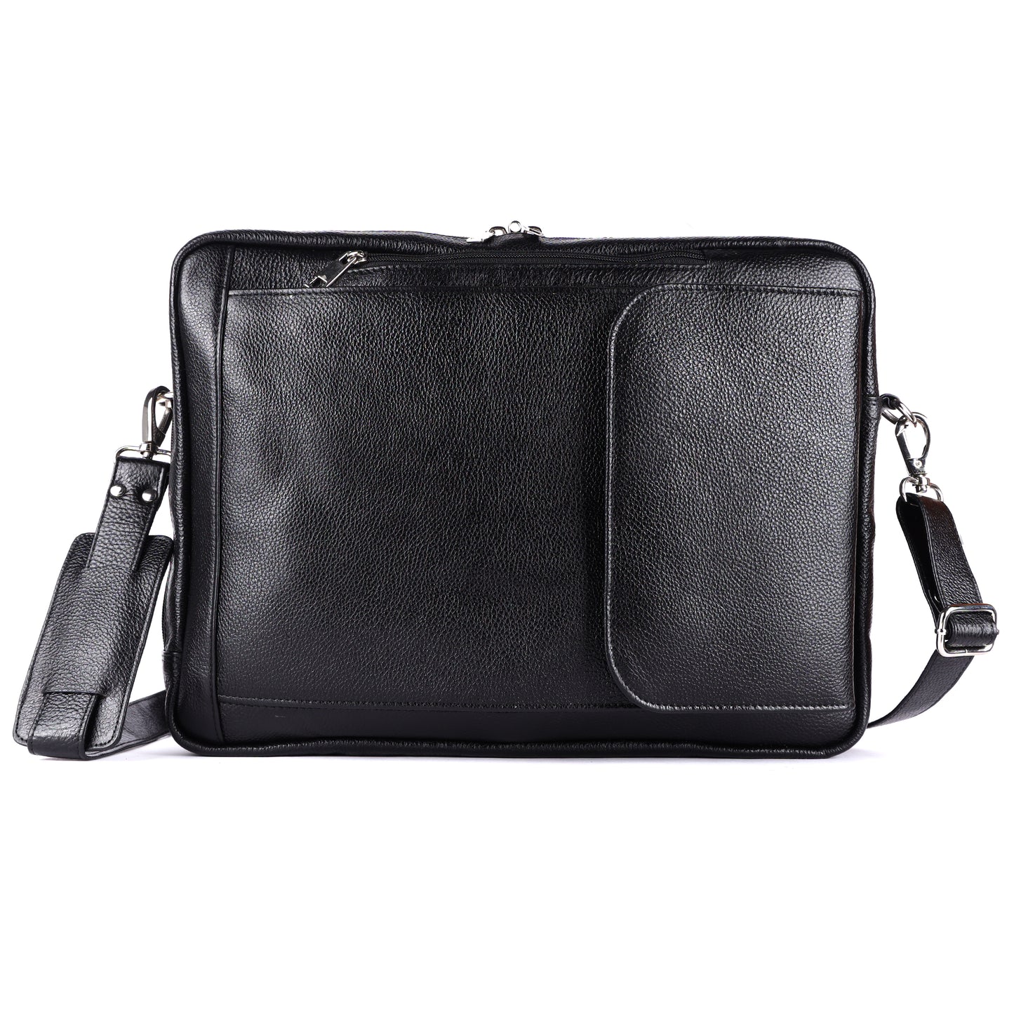 Green Hide Leather 3 in 1 Laptop Bag