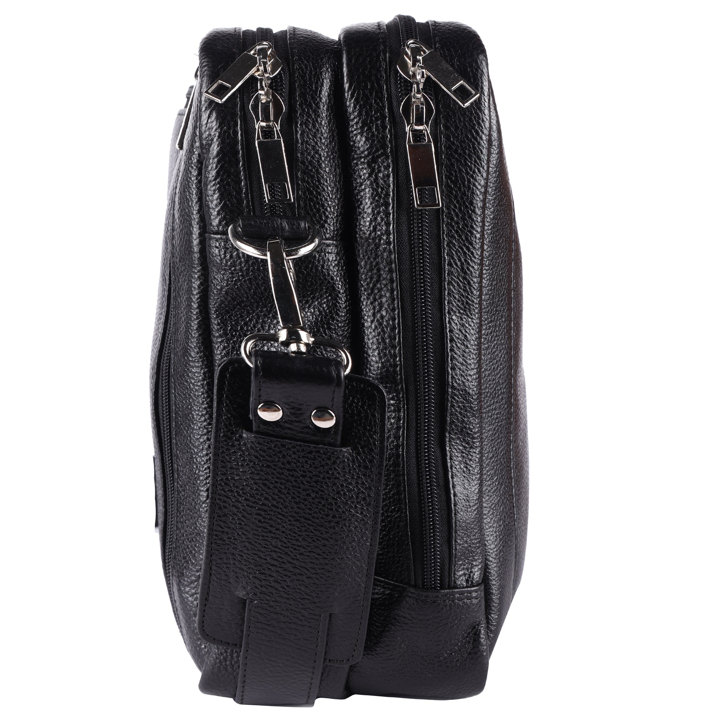 Green Hide Leather 3 in 1 Laptop Bag