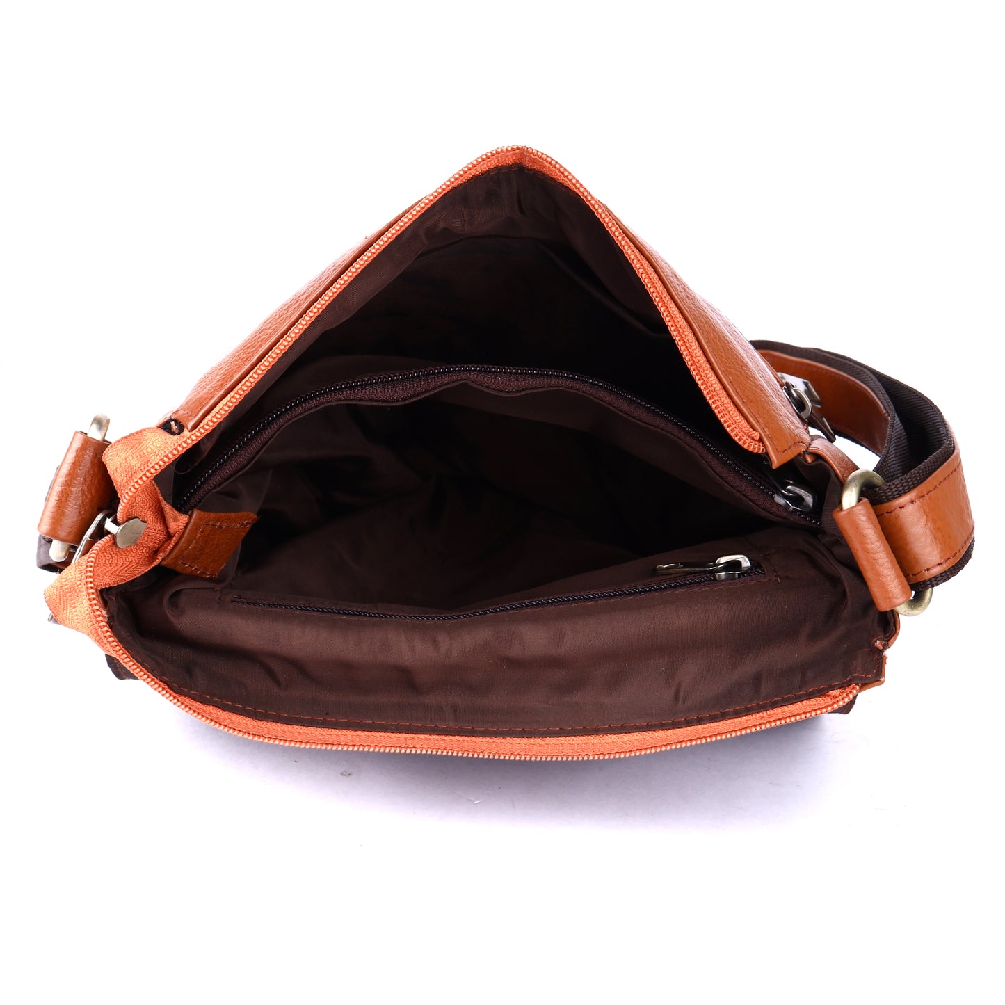 Green Hide Craft Leather Sling Bag