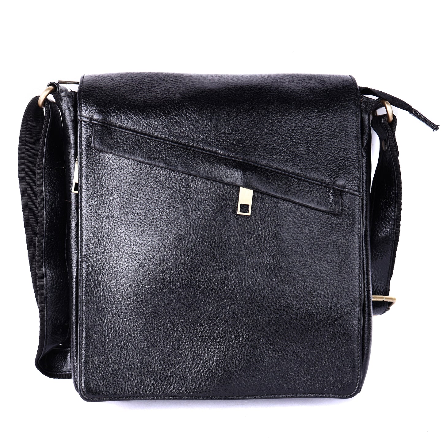 Green Hide Falcon Crest Leather Sling Bag