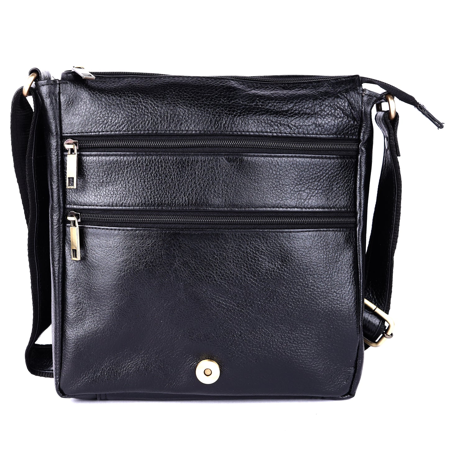 Green Hide Falcon Crest Leather Sling Bag