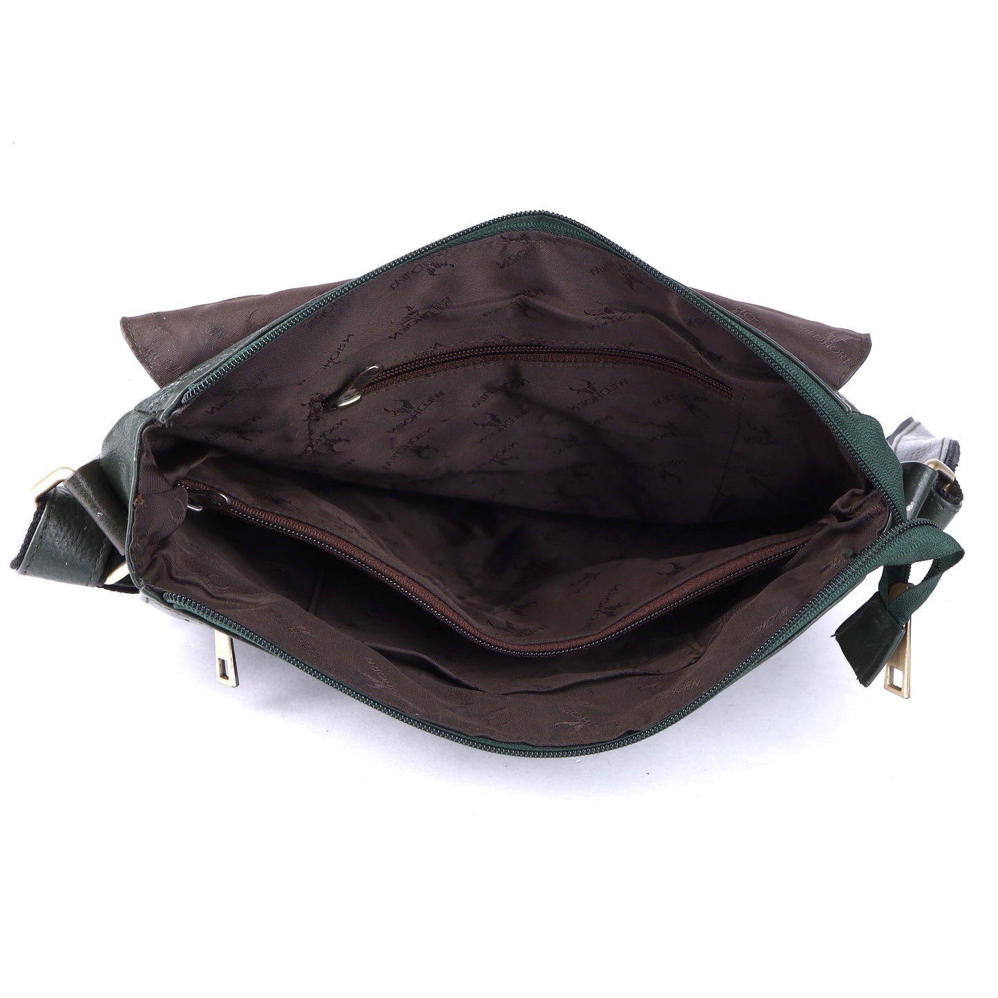 Green Hide Calista Leather Sling Bag