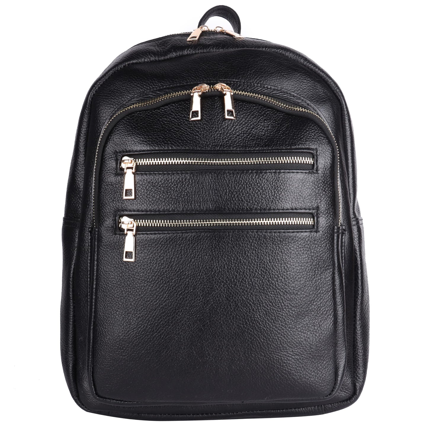 Green Hide Urban Edge Leather Backpack