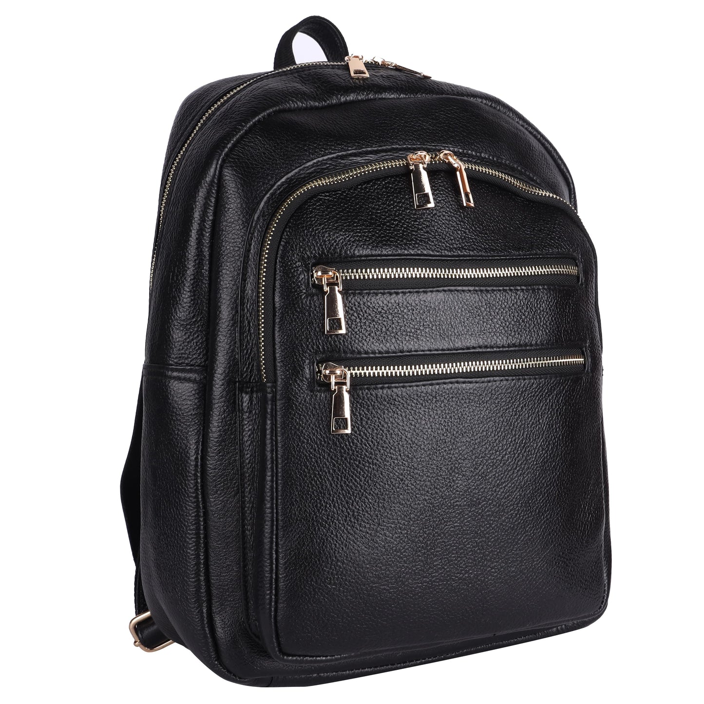 Green Hide Urban Edge Leather Backpack