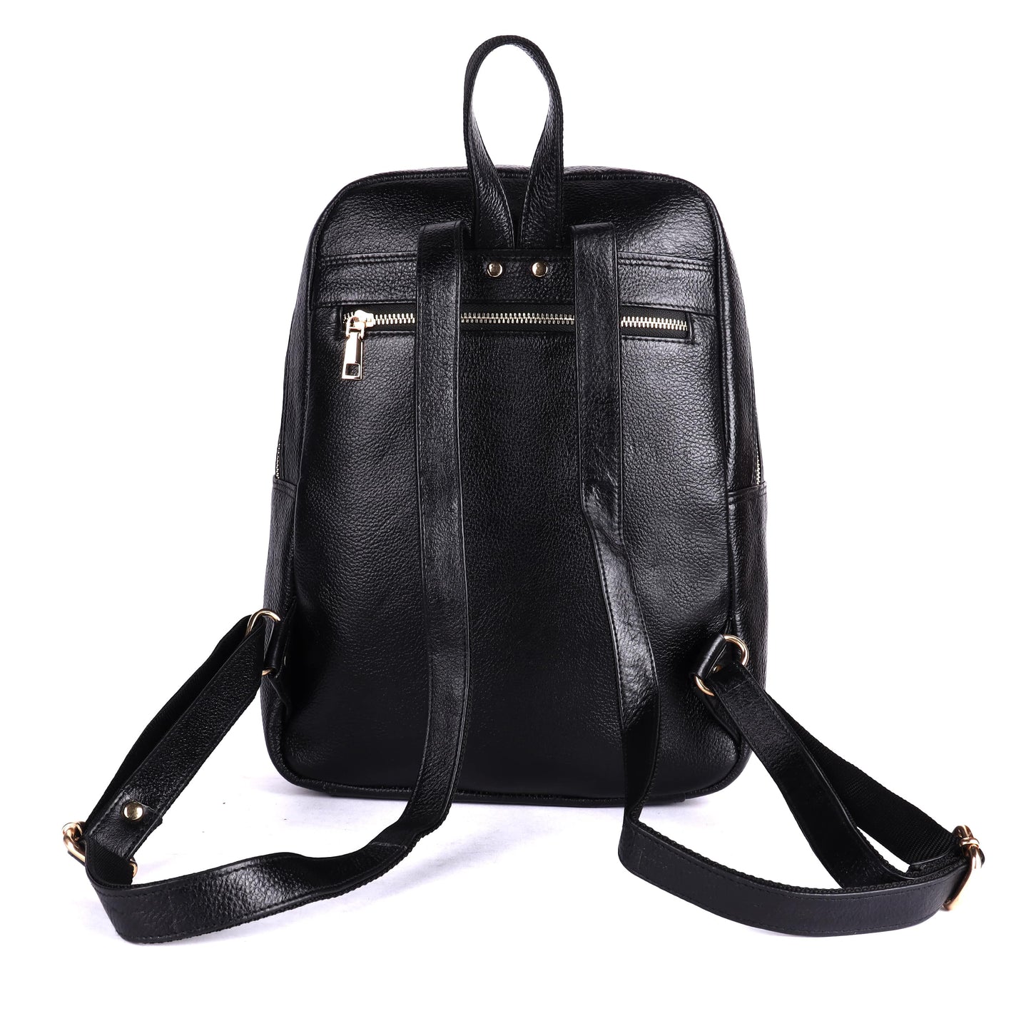Green Hide Urban Edge Leather Backpack