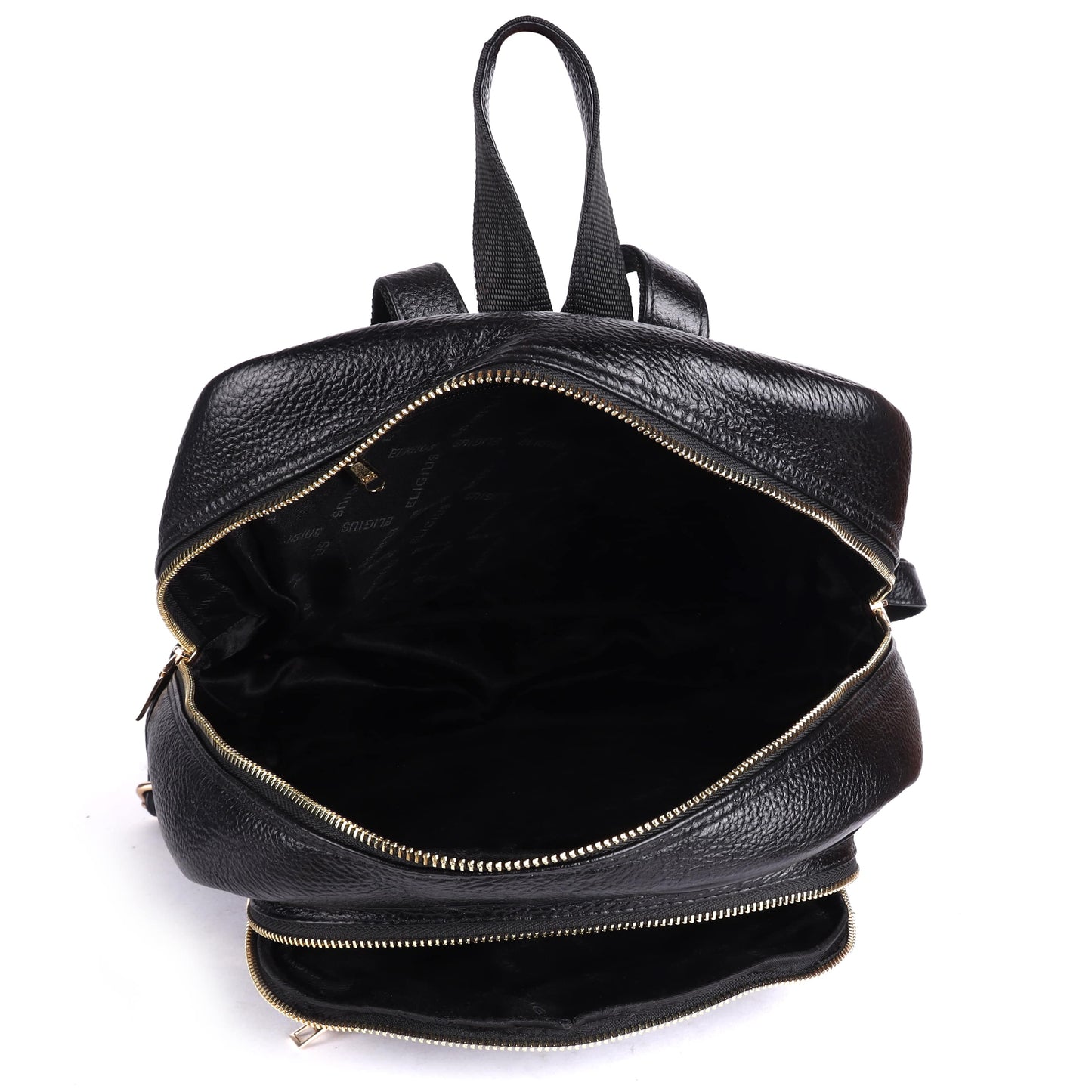 Green Hide Urban Edge Leather Backpack
