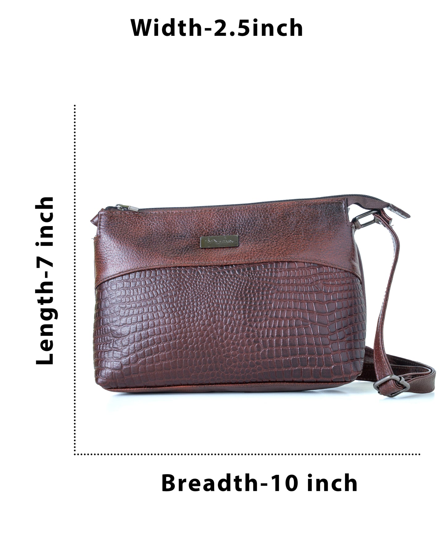 Green Hide Suhani Leather Ladies Sling Bag