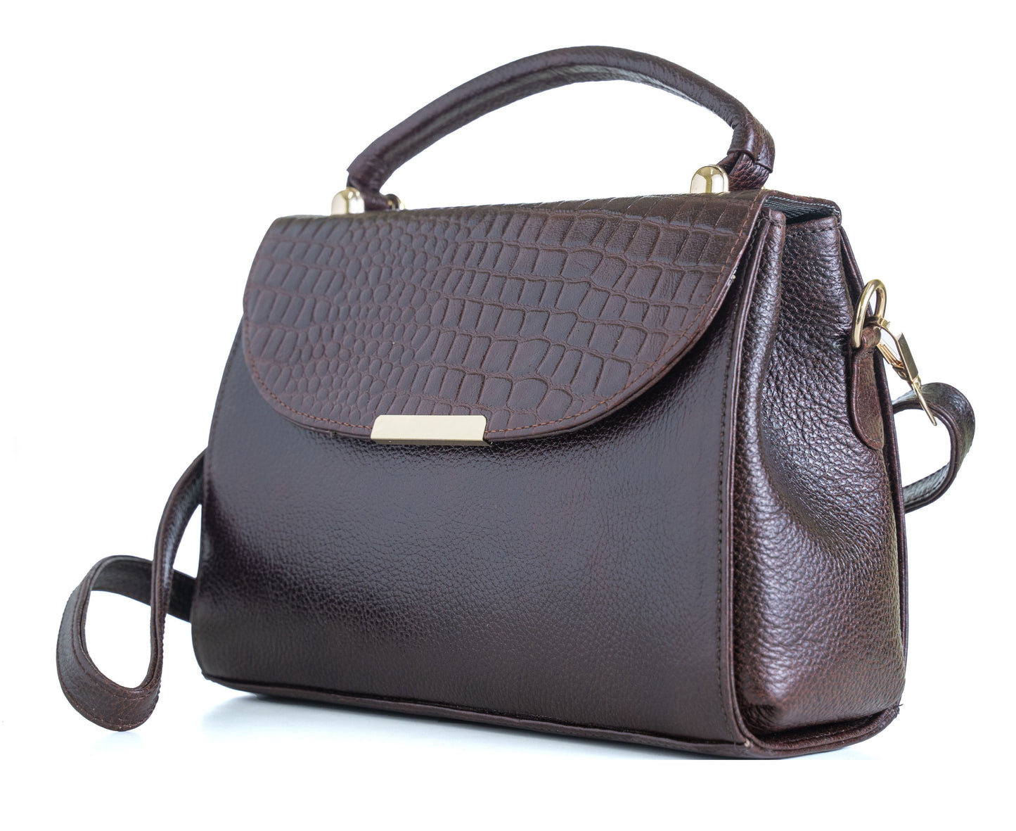 Green Hide Sayara Leather Ladies Bag