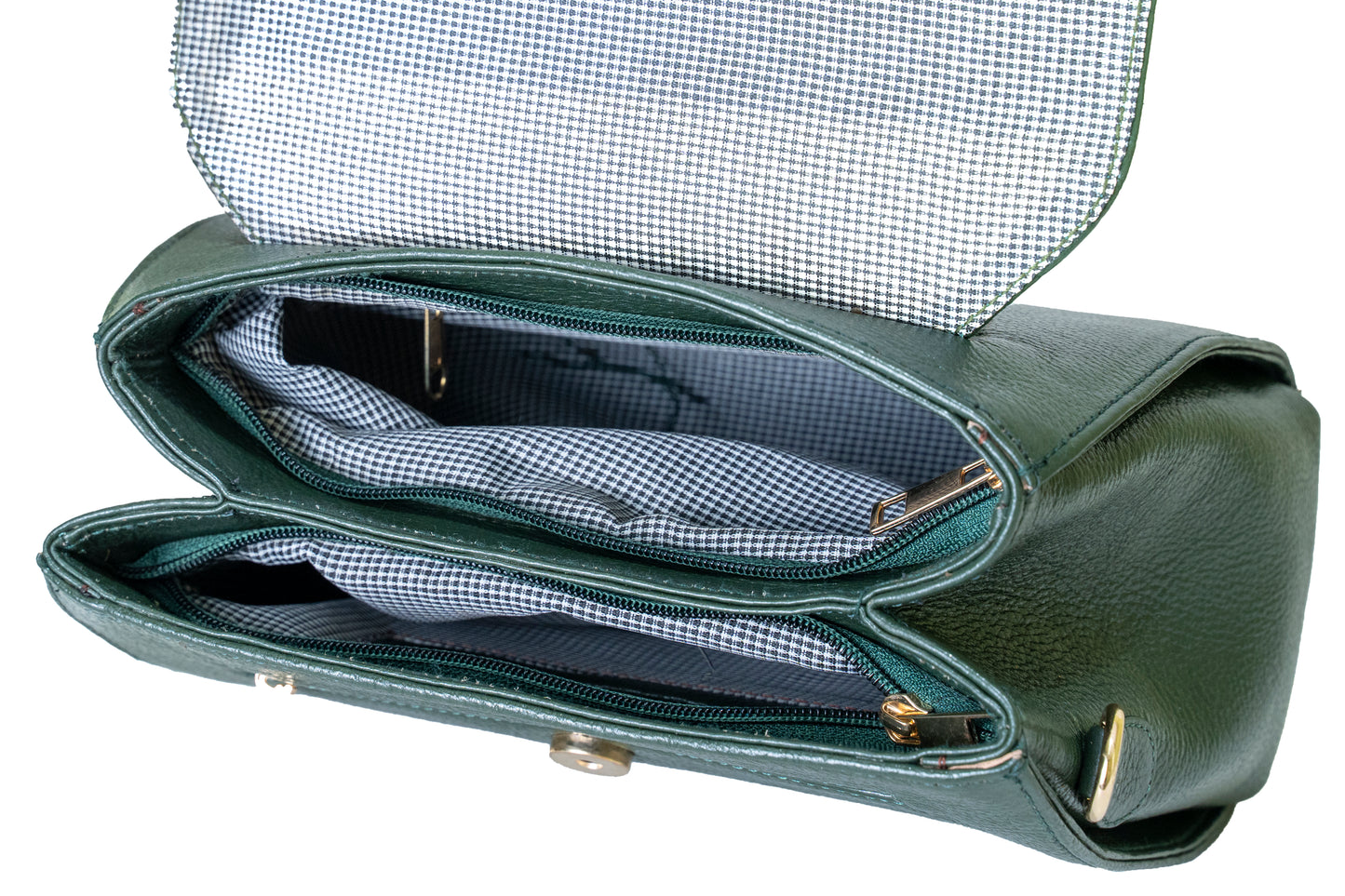 Green Hide Sayara Leather Ladies Bag