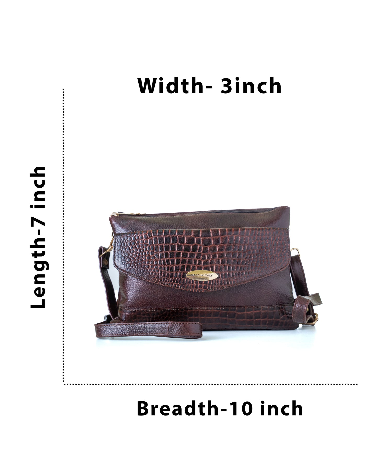 Green Hide Luvika Leather Ladies Sling Bag