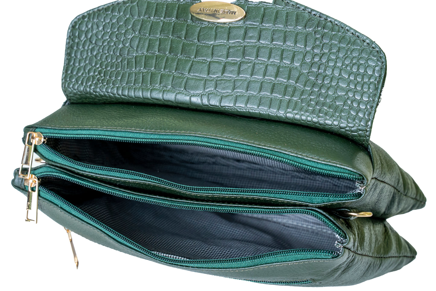 Green Hide Luvika Leather Ladies Sling Bag
