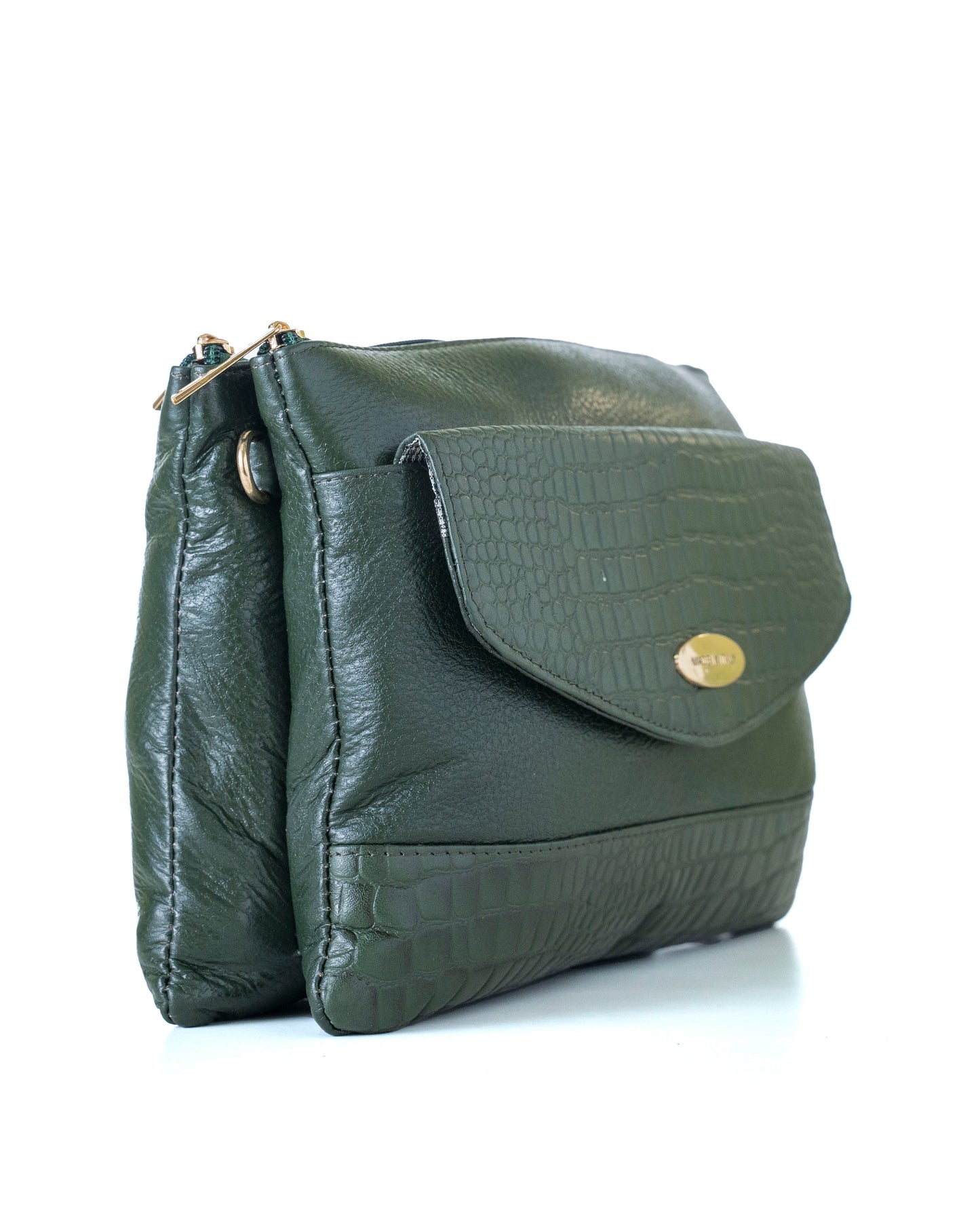 Green Hide Luvika Leather Ladies Sling Bag