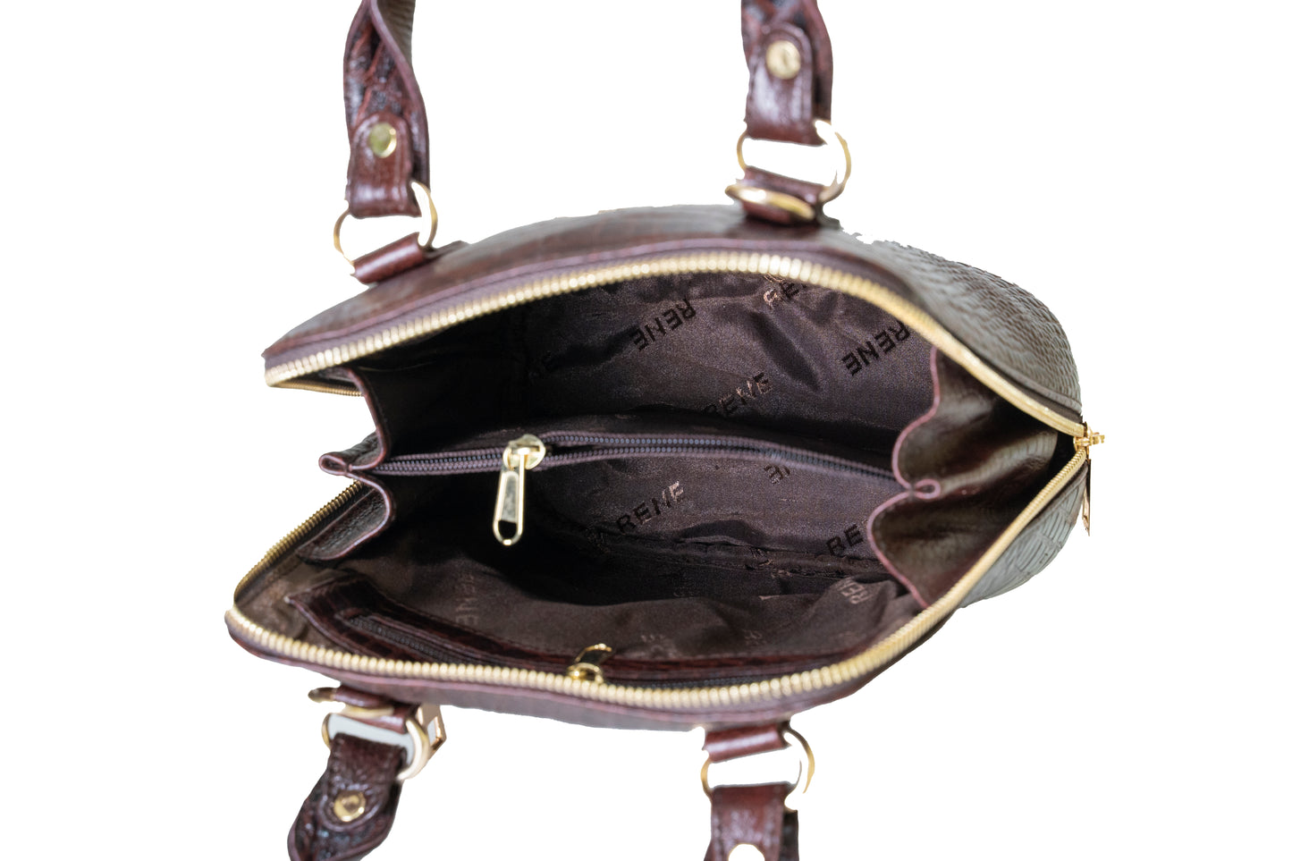 Green Hide Navisa Leather Ladies Bag