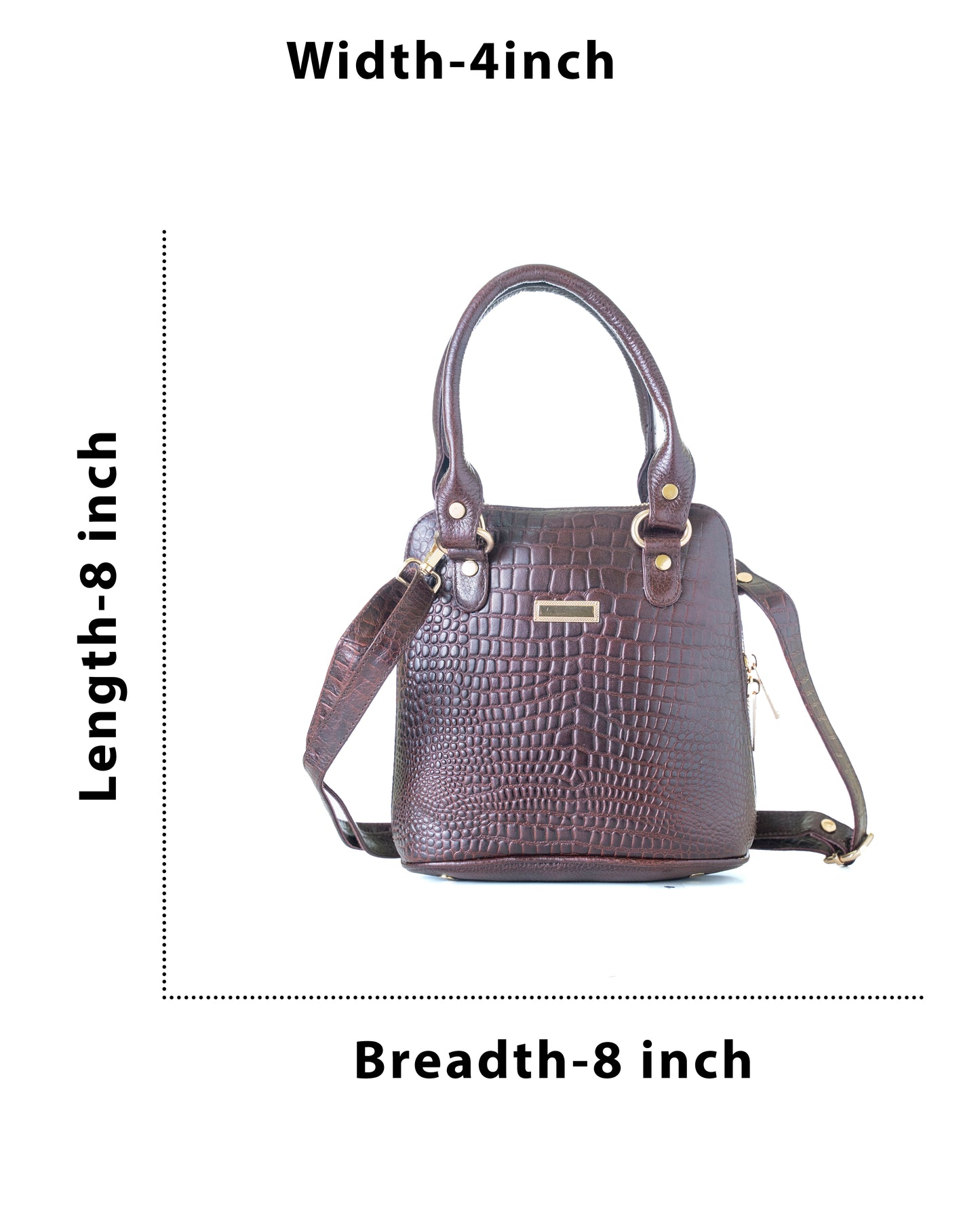 Green Hide Navisa Leather Ladies Bag