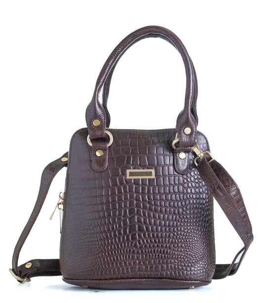 Green Hide Navisa Leather Ladies Bag