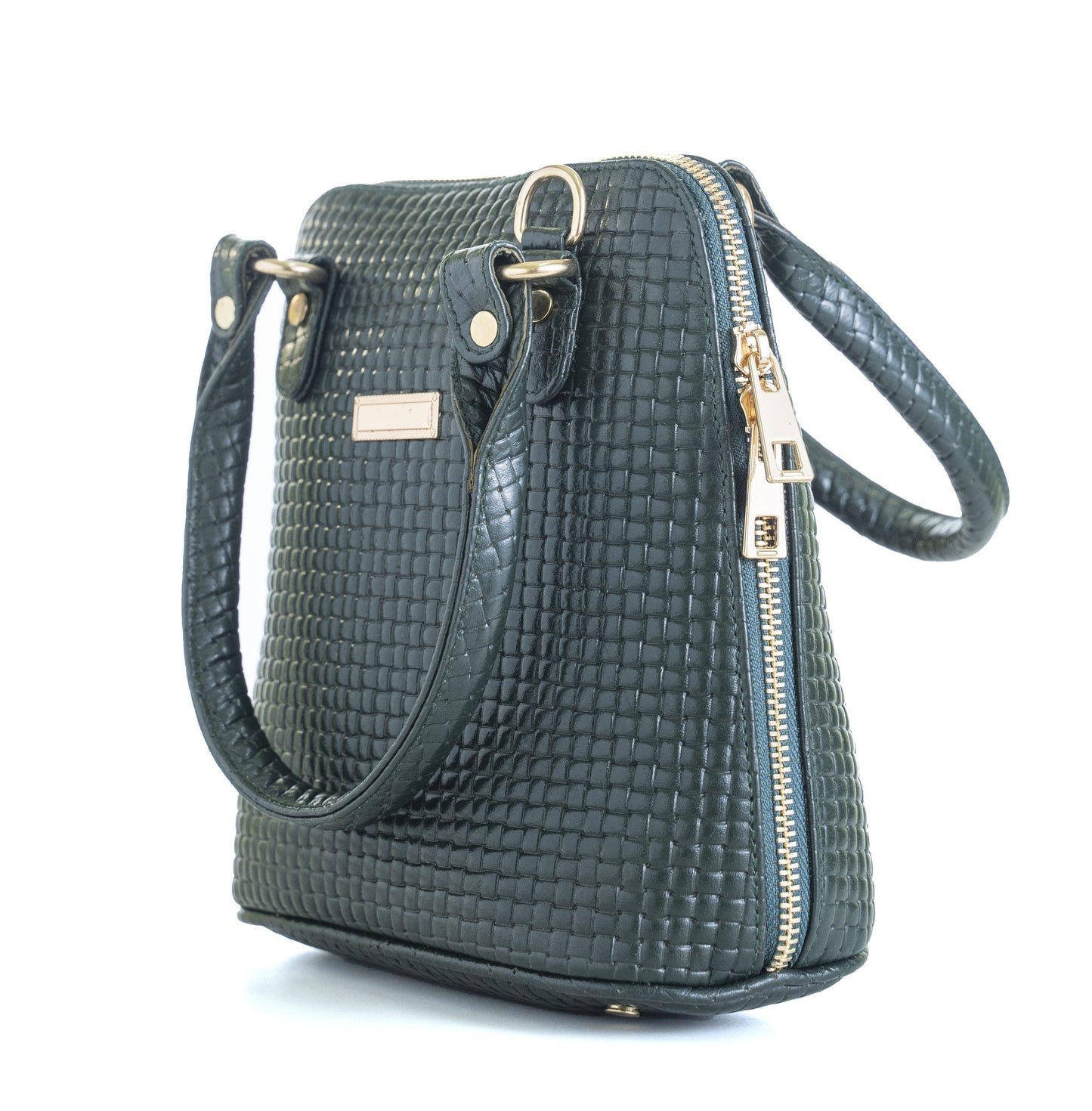 Green Hide Navisa Leather Ladies Bag