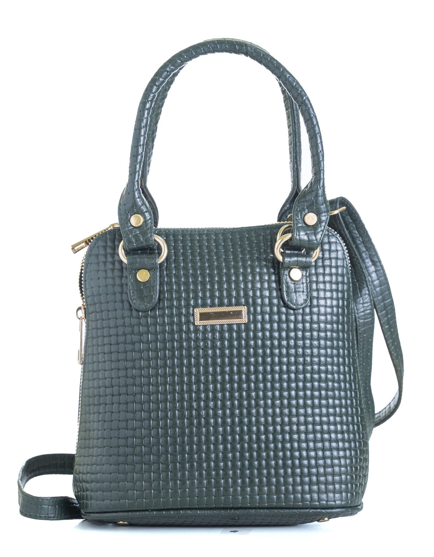 Green Hide Navisa Leather Ladies Bag