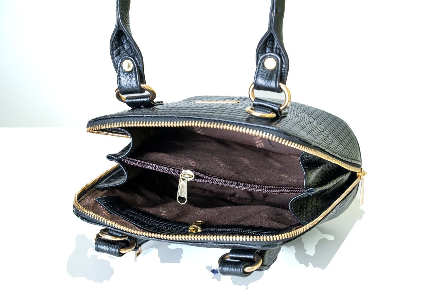 Green Hide Navisa Leather Ladies Bag