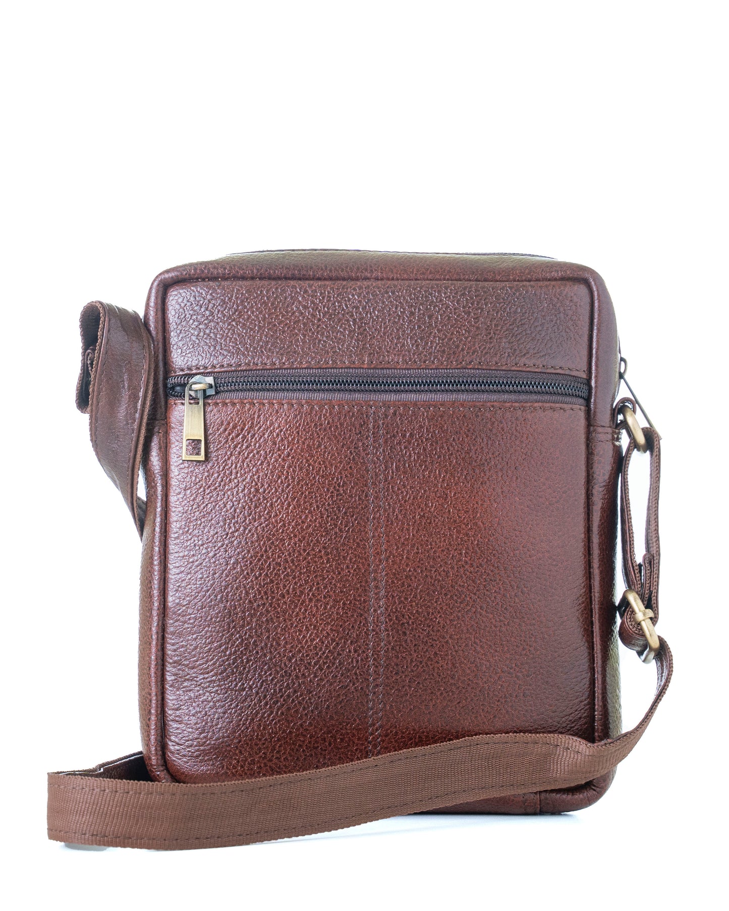 Green Hide Bravik Leather Sling Bag