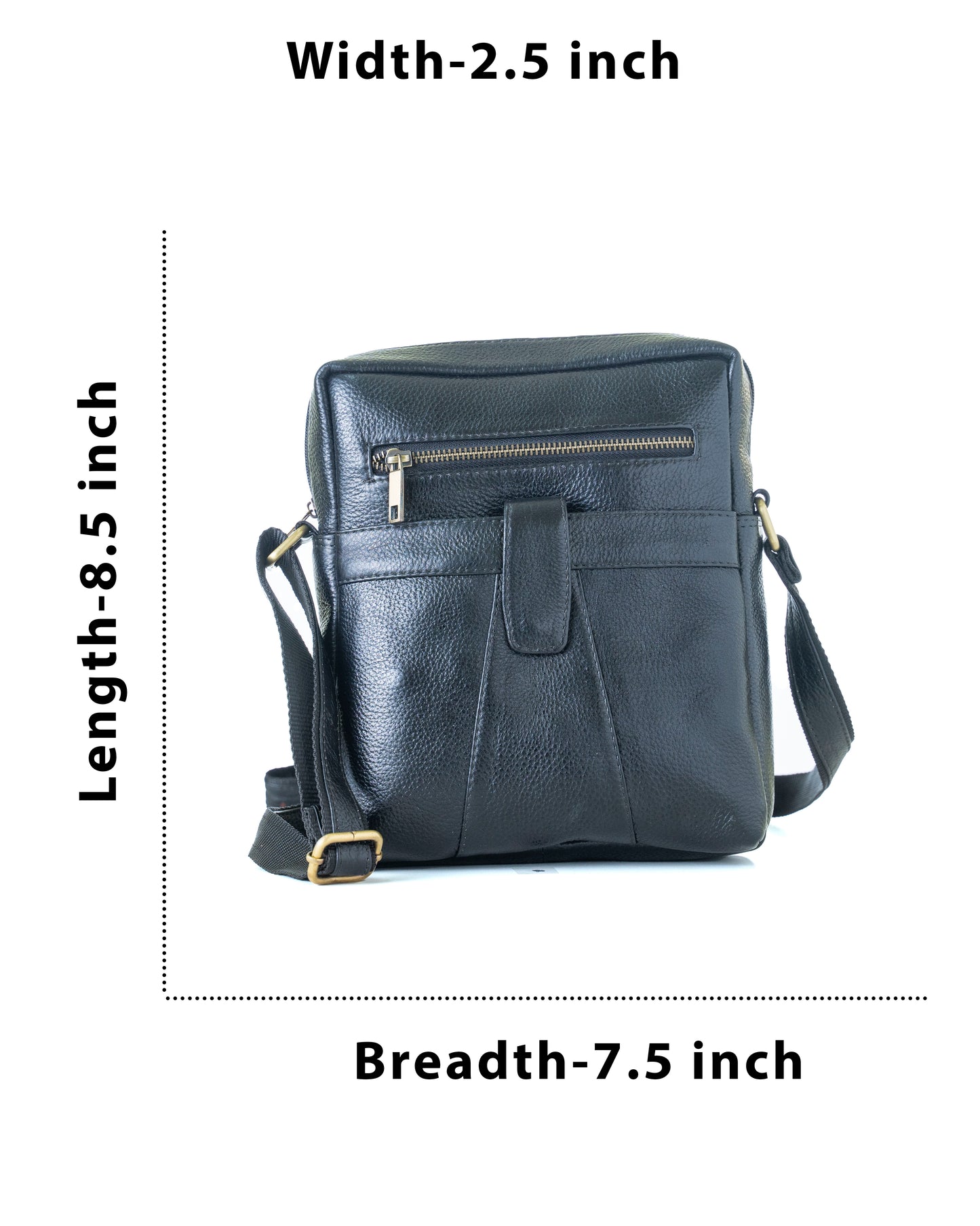 Green Hide Tauren Leather Sling Bag