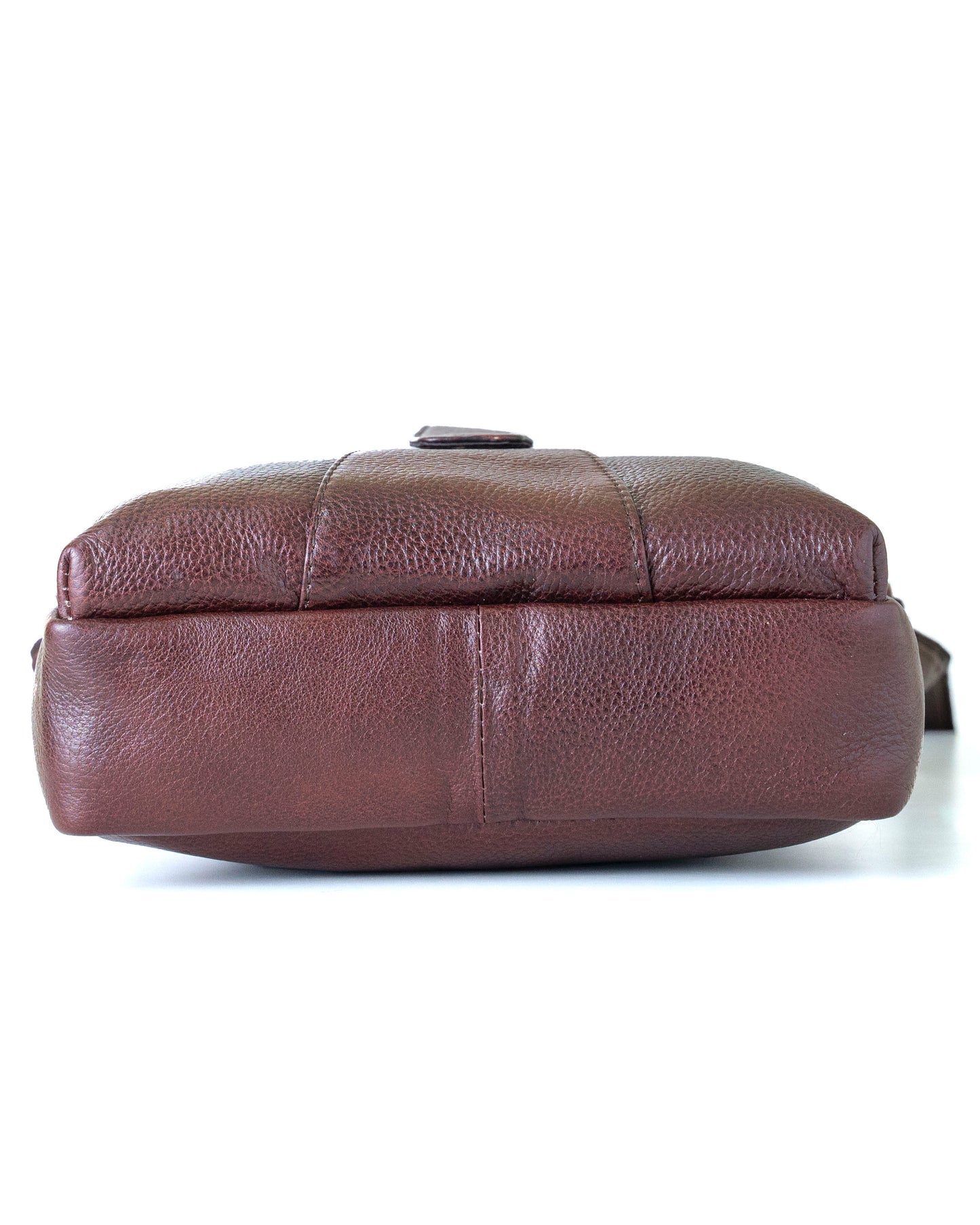 Green Hide Tauren Leather Sling Bag