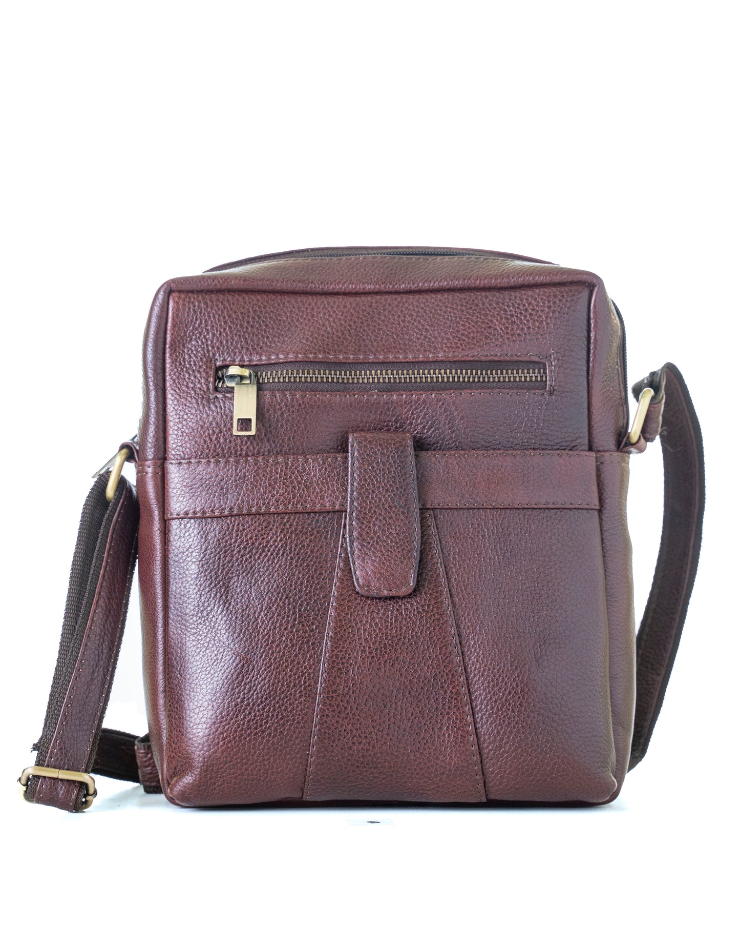 Green Hide Tauren Leather Sling Bag