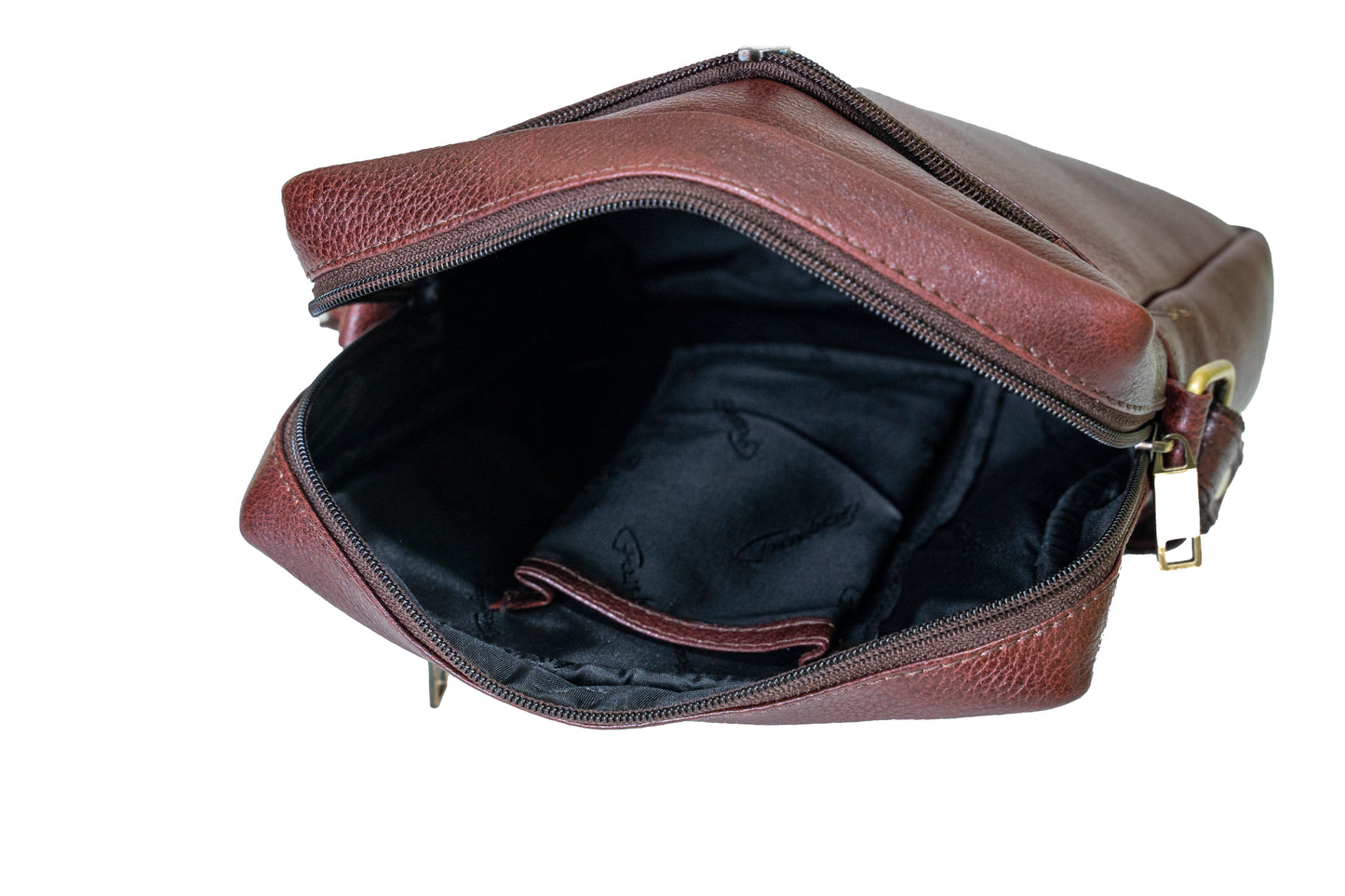 Green Hide Tauren Leather Sling Bag