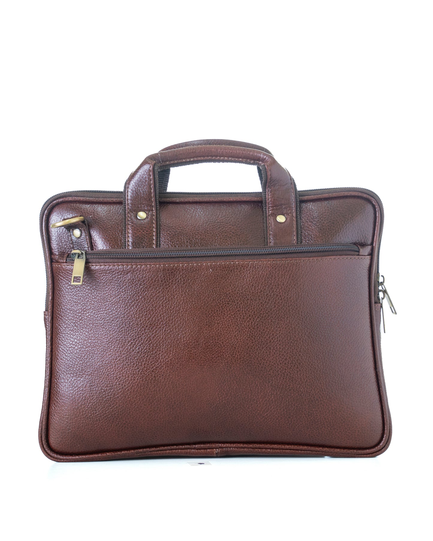 Green Hide Axiom Leather Laptop Bag