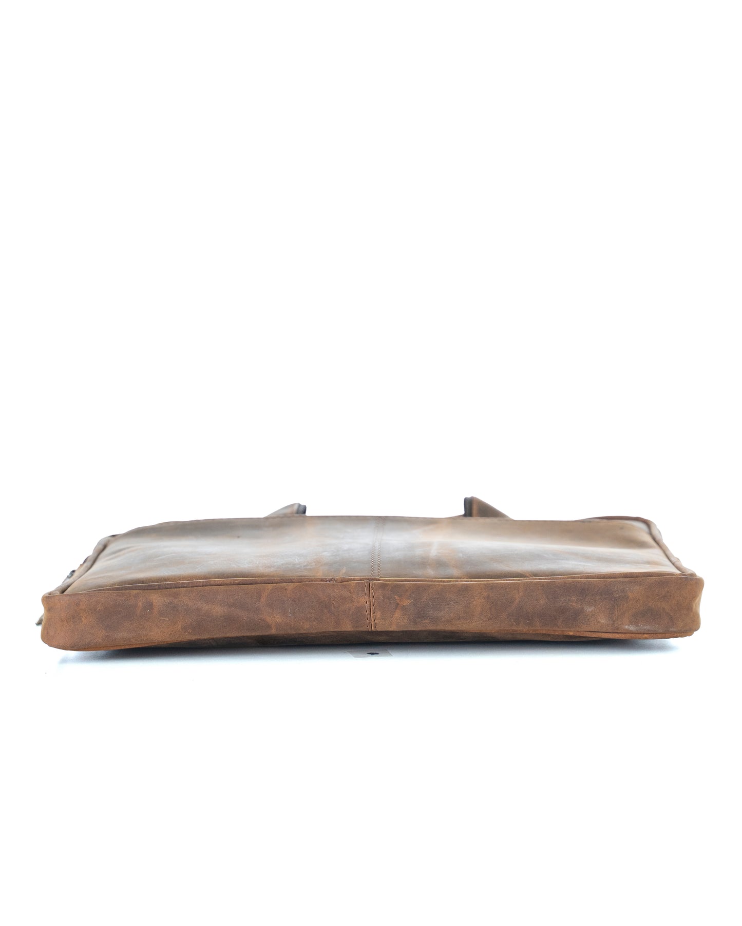 Green Hide Axiom Leather Laptop Bag