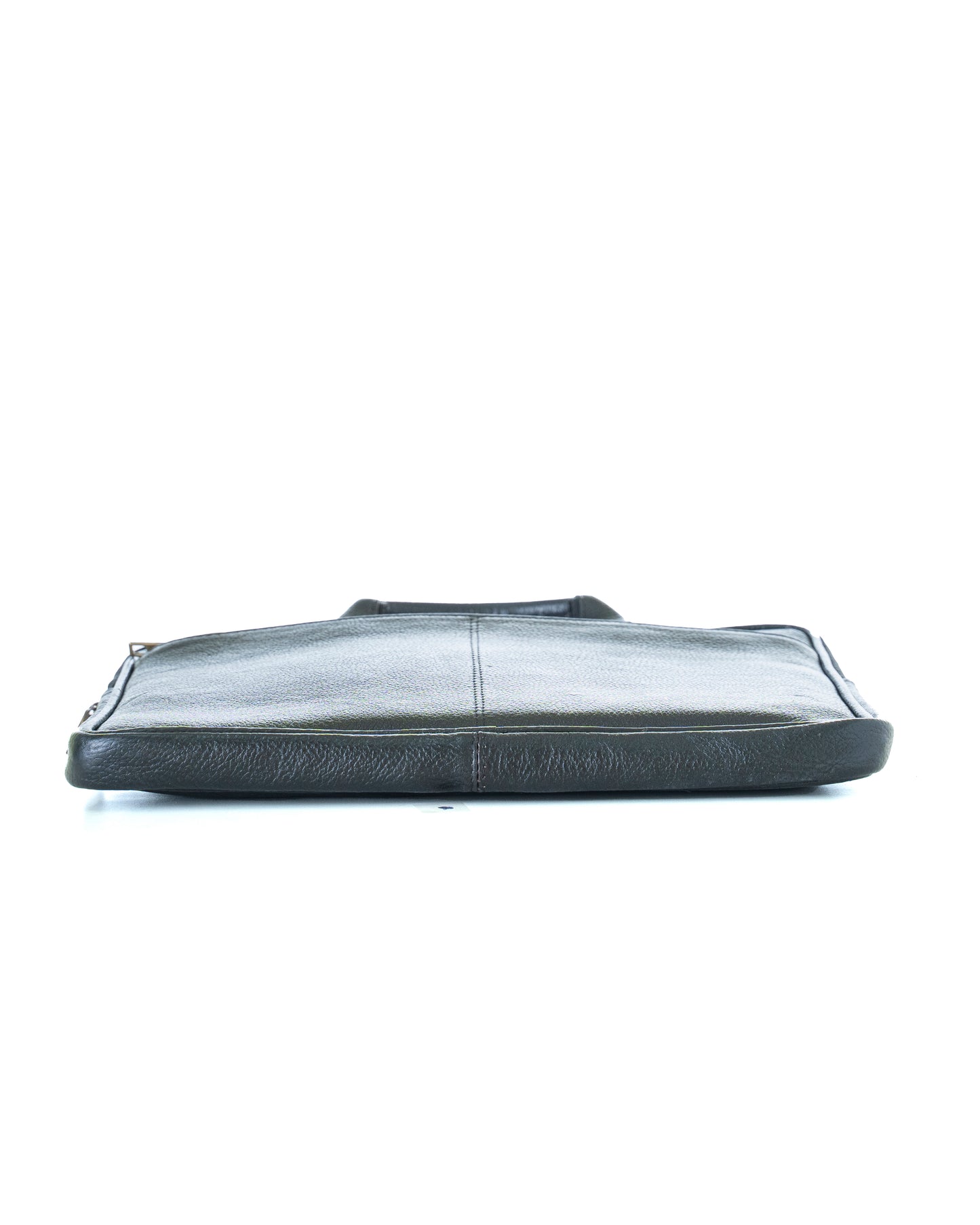 Green Hide Axiom Leather Laptop Bag