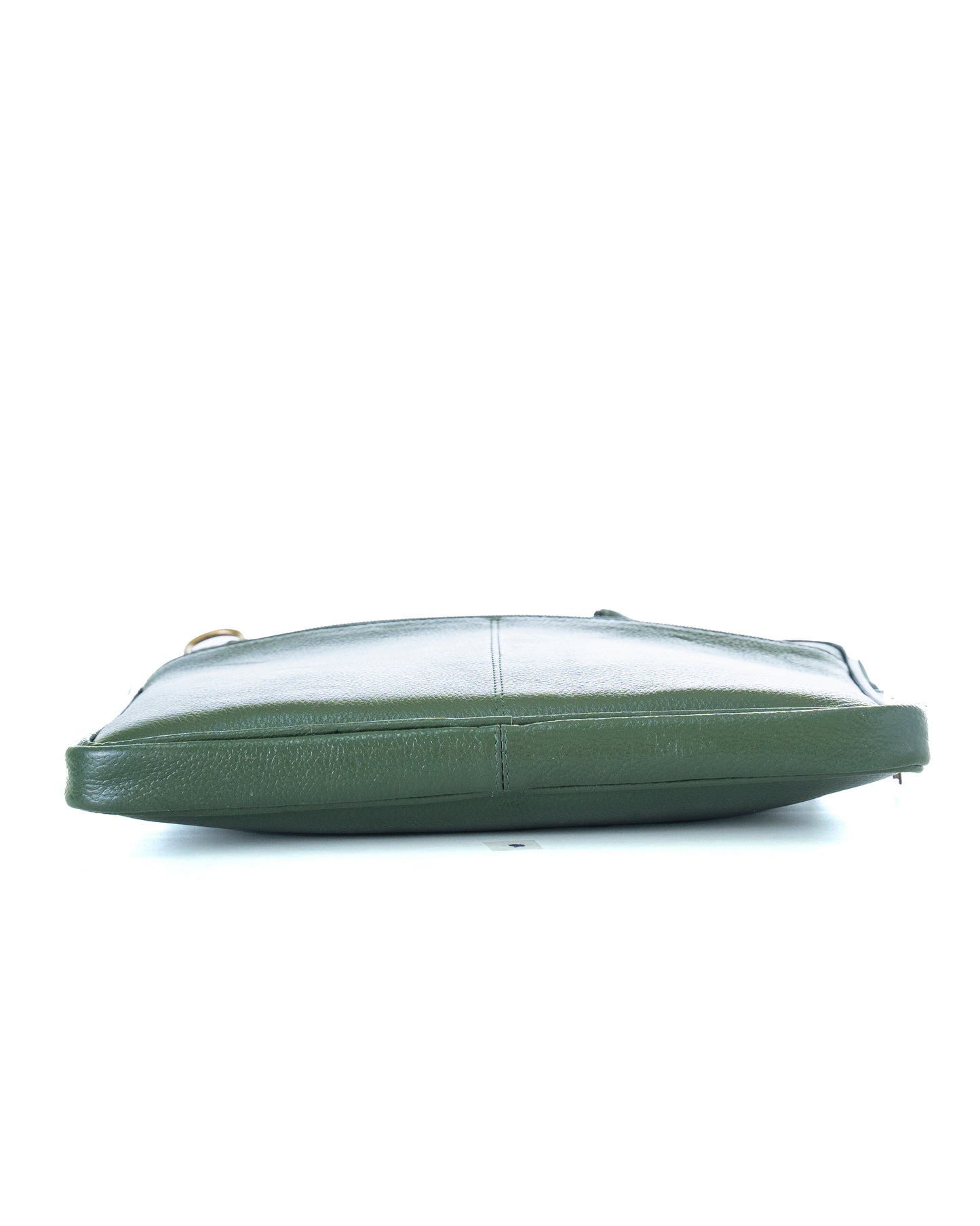 Green Hide Axiom Leather Laptop Bag