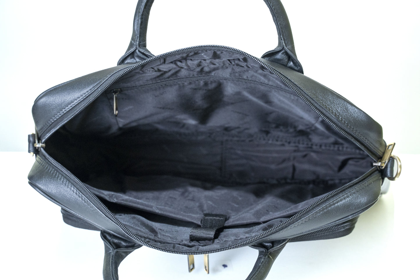 Green Hide Verve Leather Laptop Bag