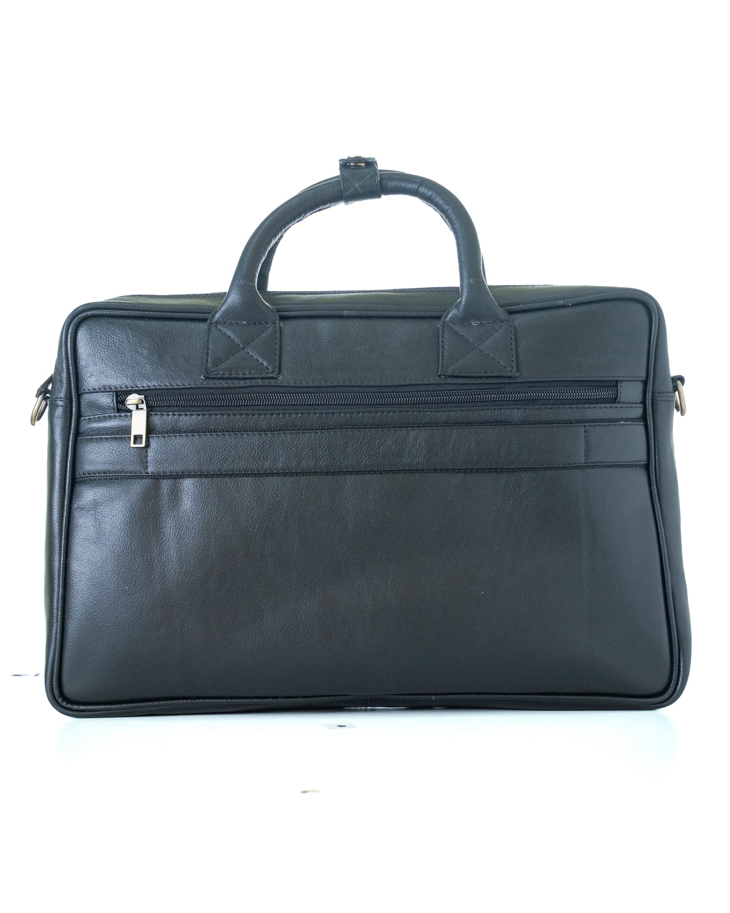 Green Hide Verve Leather Laptop Bag