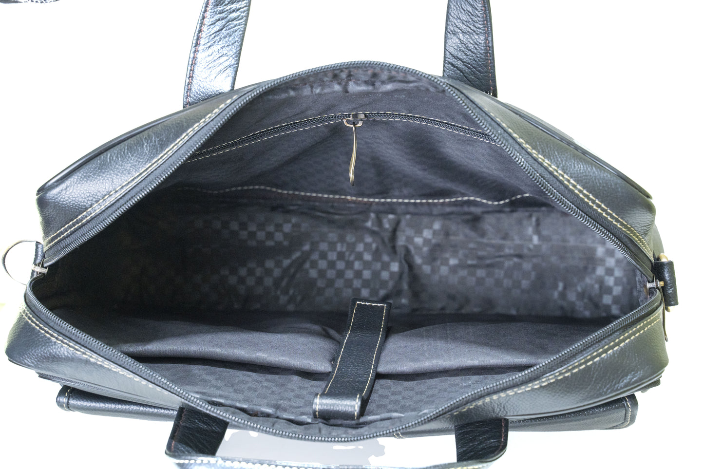 Green Hide Ardor Leather Laptop Bag