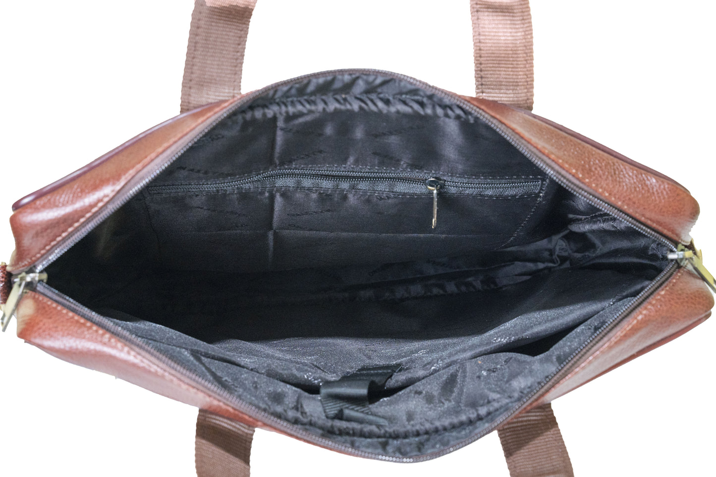 Green Hide Obsidian Leather Laptop Bag