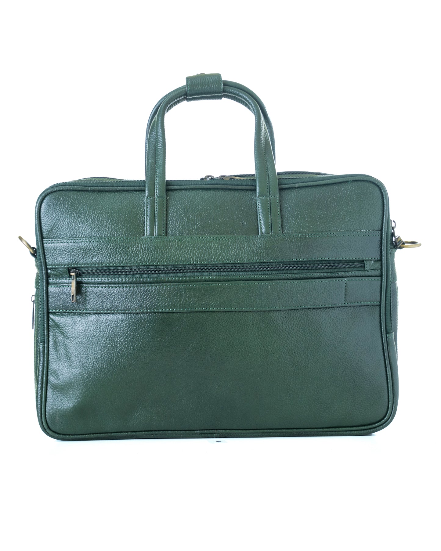 Green Hide Niveus Leather Laptop Bag