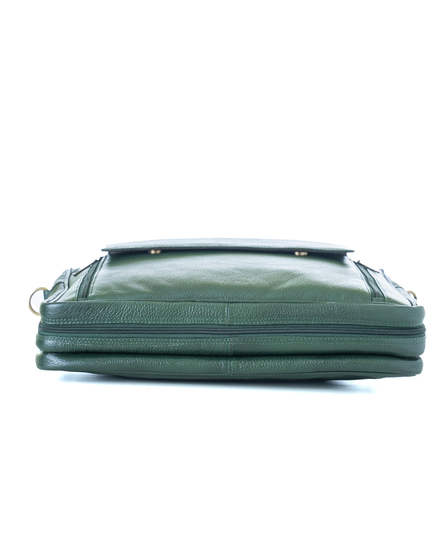 Green Hide Niveus Leather Laptop Bag