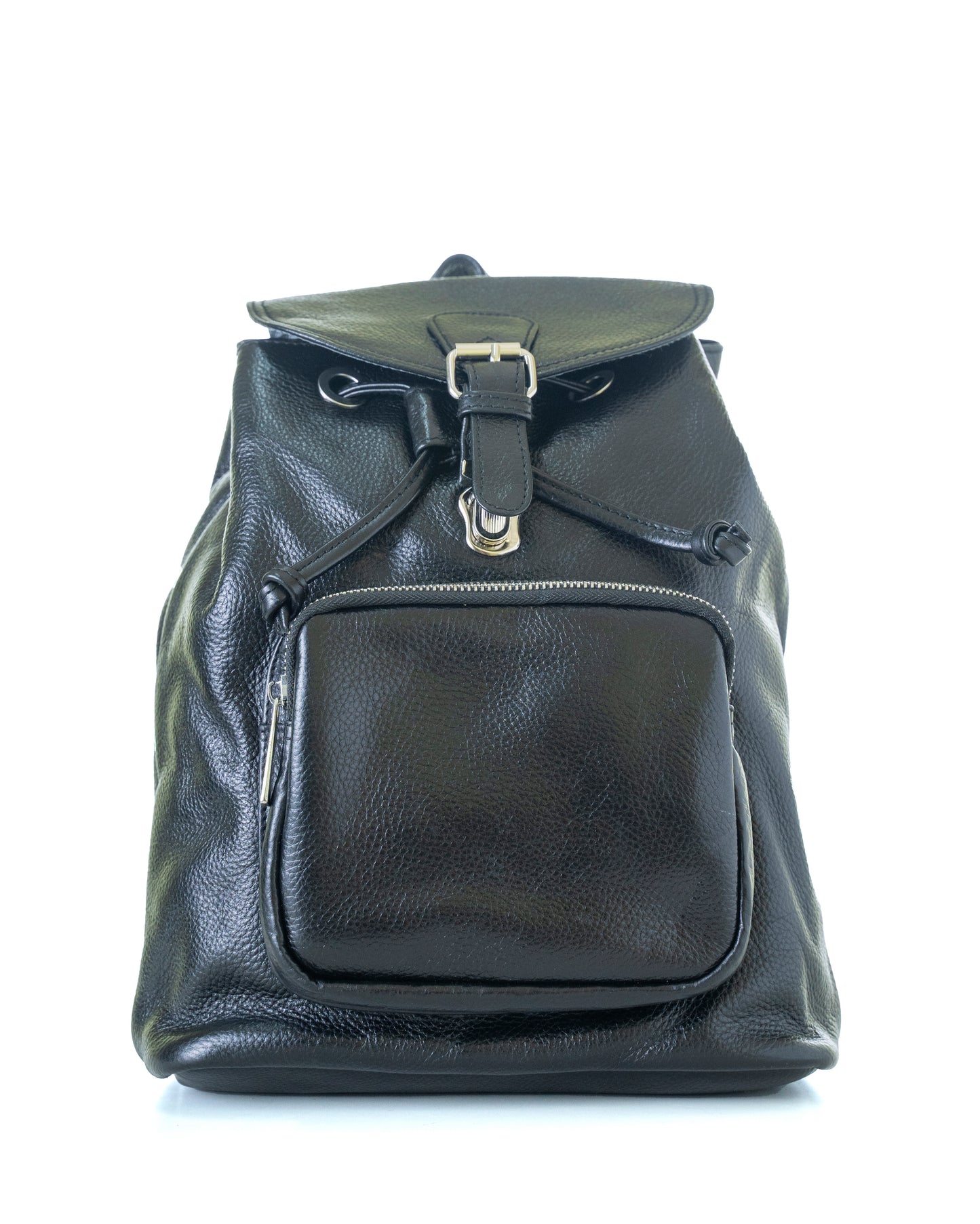 Green Hide Aureo Leather Ladies Backpack