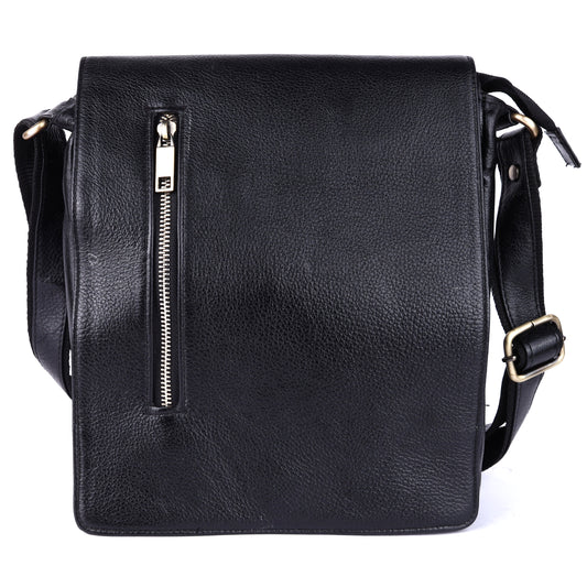 Green Hide Craft Leather Sling Bag