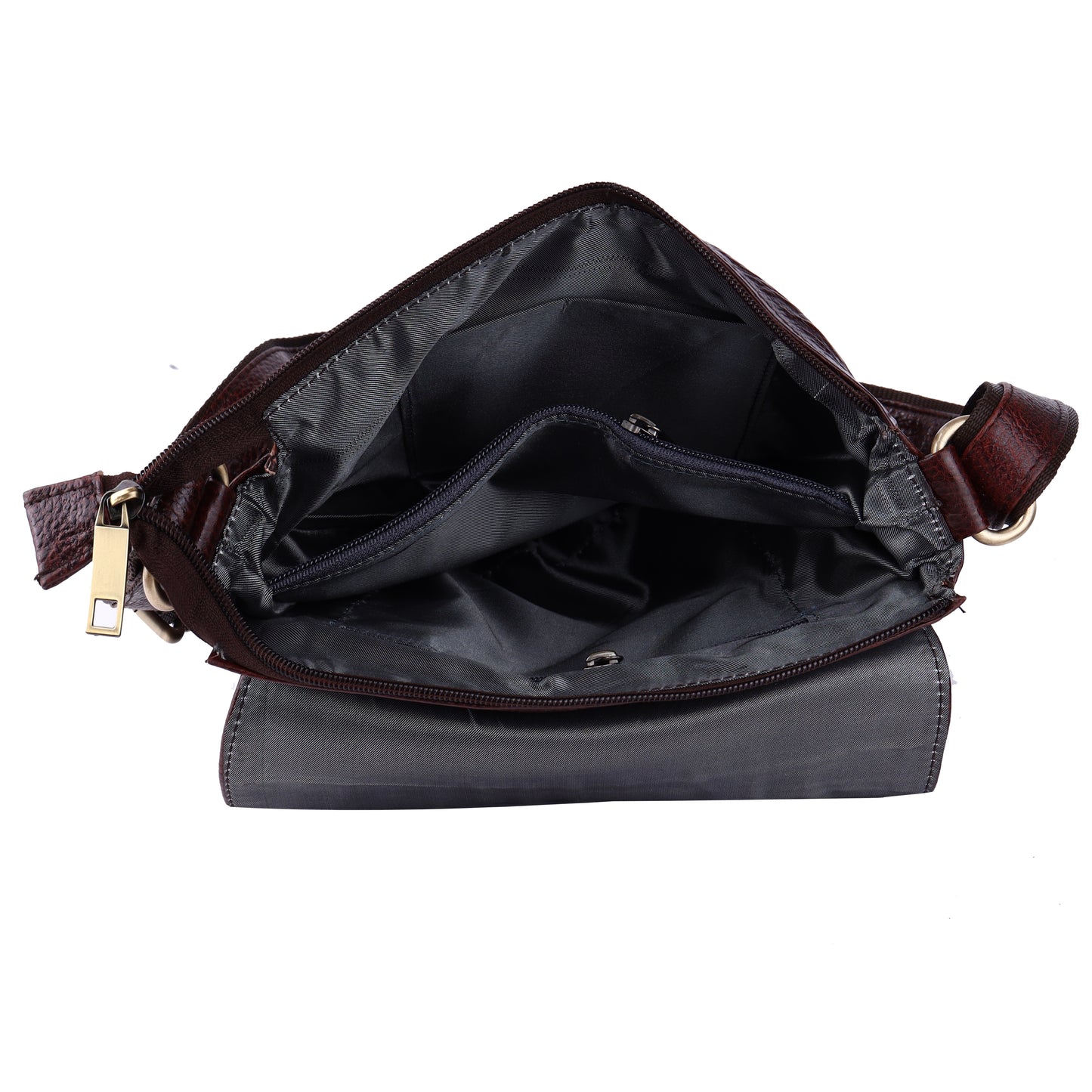 Green Hide Craft Leather Sling Bag