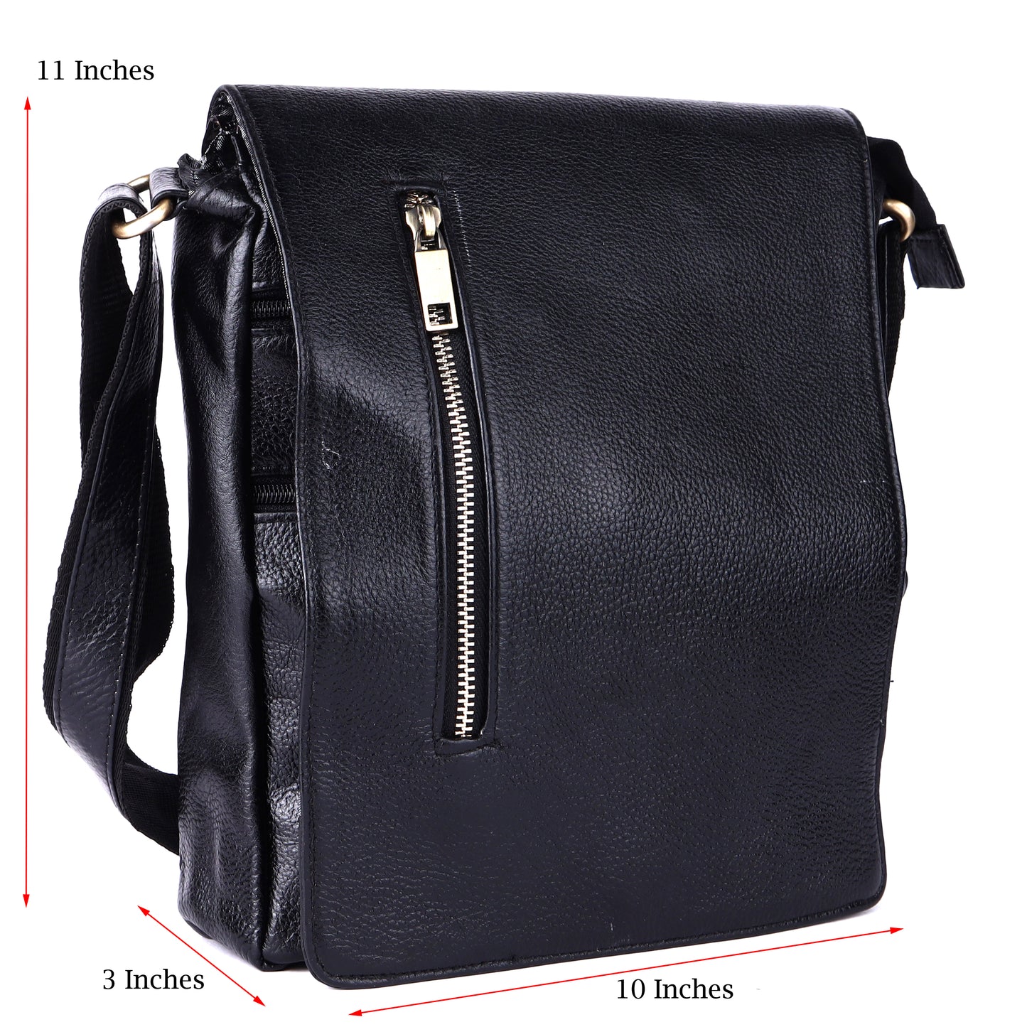 Green Hide Craft Leather Sling Bag