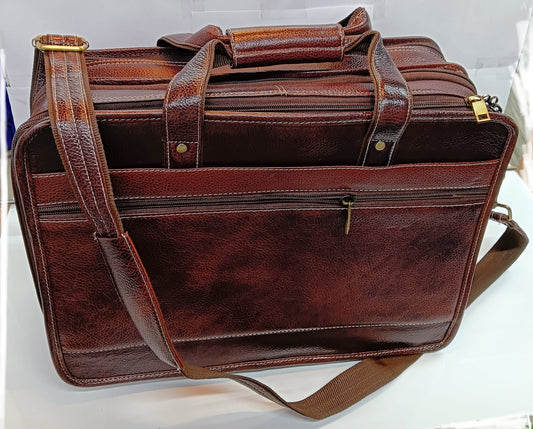 Green Hide Arvenor Leather Laptop Bag