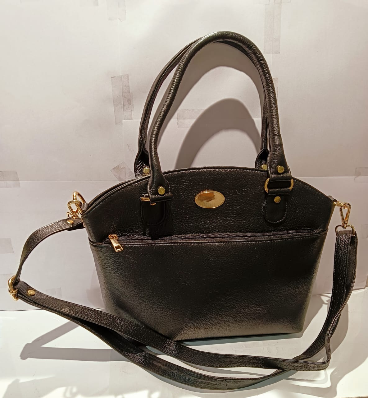 Green Hide Avnita Leather Ladies Bag