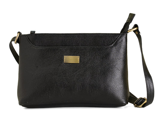 Green Hide Ziva Zest Leather Ladies Sling Bag