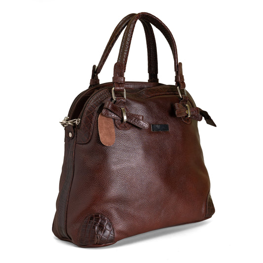 Green Hide Rivaah Leather Ladies Bag